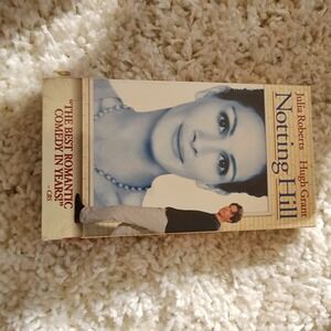 Notting Hill VHS Julia Roberts Hugh‎ Grant Romantic Comedy Movie Tape Sealed